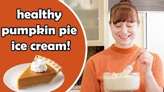 Pumpkin Spice Nice Cream Recipe  raw amp vegan [upl. by Llemar416]