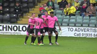 HIGHLIGHTS Yeovil Town 1 Northampton Town 1 230416 [upl. by Herries]