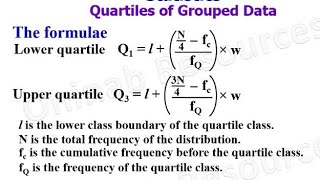 Statistics Quartiles of Grouped Data [upl. by Electra]