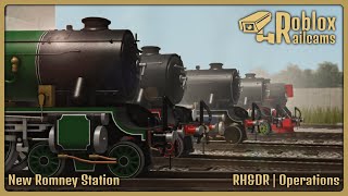 🔴 Roblox Railcam  RHampDR Operations  Demo Run  New Romney Station Cam [upl. by Ahsaercal971]