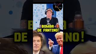 BOMBAZO DE FANTINO argentina milei fantino casta cristina [upl. by Onilecram]