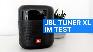 Stylishes DAB Radio mit Bluetooth und viel Bass JBL Tuner XL Test [upl. by Nerhe]