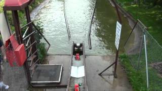 Insane Nautic Jet Boat Jumping Ride POV Skyline Park Germany [upl. by Frech]