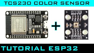 TCS3200 TCS230 Color Sensing Tutorial with ESP32 diy tutorial esp32 arduino tcs3200 color [upl. by Arihsay492]