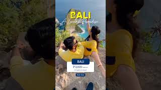 Escape to Bali Where Love Meets Paradise 🌈💕 vacationvibes bali honeymoondestinations honeymoon [upl. by Tomkiel]