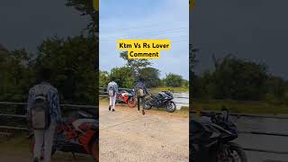 Ktm Lover And Rs Lover Comments Karo  ktm rider viralvideo shorts ktmrc200 rs200 [upl. by Kraul]