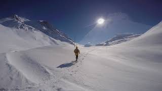 DFT7  Col de la Vanoise en ski de Randonnée [upl. by Aratnahs90]