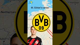 Mario Götzes career🇩🇪 [upl. by Bradly]