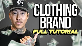 Starting a Clothing Brand and EXACTLY What You Need Cost Breakdown [upl. by Ellac]