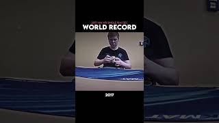 2017 Official 4x4 Rubiks Cube Solve 1941 Second World Record 🤯 shorts [upl. by Rosy]