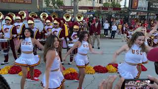 USC Song Girls – Pregame Rally 1072023 Part5 [upl. by Longley]