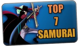 Top 7 Samurai der Meere One Piece  SerienReviewer [upl. by Suaeddaht]