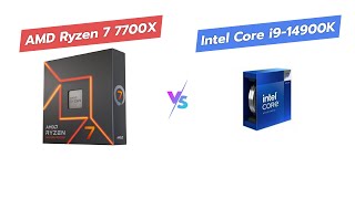 🔍 AMD Ryzen 7 7700X vs Intel i914900K Which is Better 💻 [upl. by Paff21]