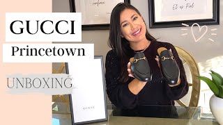 Gucci Princetown Mules Unboxing  What Size to Buy [upl. by Jeniece610]