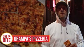 Barstool Pizza Review  Grampas Pizzeria Madison WI presented by Rhoback [upl. by Aerdnaed477]