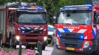 Brandweer Dinteloord in actie op de braderie in Dinteloord [upl. by Ettennod]