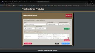 Precificador de Produtos  Atividade Extensionista II  Uninter [upl. by Ontina224]