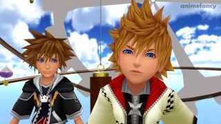 MMD I Can Fly FFX Scene Kingdom Hearts [upl. by Alicul]