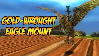 Wizard101 New Mounts  Buying the GoldWrought Eagle Mount [upl. by Toback990]