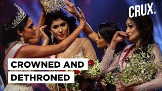 How the Crown Was Snatched On Stage From the Winner Of Mrs Sri Lanka Pageant Over Divorce Claims [upl. by Macomber]