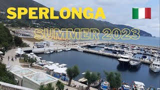 SPERLONGA  LATINA  ITALY 🇮🇹  SUMMER 2023  WALKING TOUR [upl. by Acinor99]