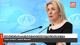 Războiul din Ucraina sar încheia în două săptămâni dacă Occidentul şiar încetaLibertatea [upl. by Sterling]