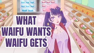 Grocery Date with Waifu ASMR RoleplayF4Aasian supermarketchinglish [upl. by Wadesworth]