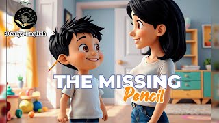 The Missing Pencil  English Story  Moral Story  Kids Story  Patience Story  StoriyaEnglish [upl. by Meeki35]