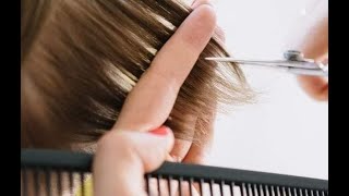 Creative Short Womens Haircut Tutorial Full Step By step  Asymmetrical Layered Bob Cuts amp Styles [upl. by Lamrert]