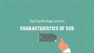 ALevel Psychology AQA Characteristics of OCD [upl. by Boulanger986]