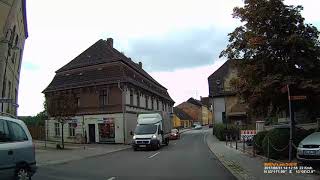 D Wasserstadt FürstenbergHavel Landkreis Oberhavel Ortsdurchfahrt August 2017 [upl. by Nilatak776]