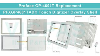 Proface GP4000 Series GP4601T PFXGP4601TADC Touch Panel Protective Film Screw HMI Case [upl. by Meta334]