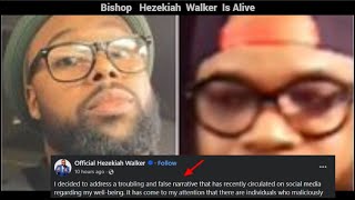 Bishop Hezekiah Walker Is Alive  Hezekiah Walker Death news is a hoax [upl. by Block]