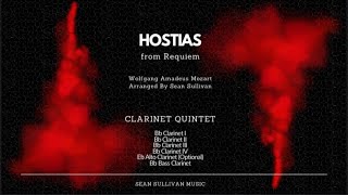 Requiem Hostias  Clarinet Quintet [upl. by Lello]