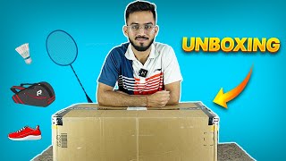 Unboxing Badminton Product [upl. by Agamemnon]