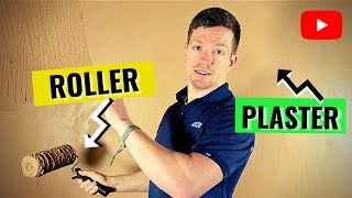 Learn How To Plaster A Wall ROLLER METHOD REVEALED  Plastering For Beginners [upl. by Arel]