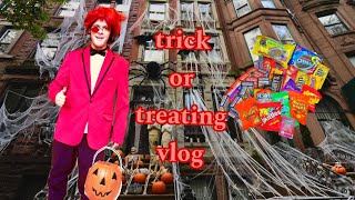 trick or treating vlog im too old to be doing this lol [upl. by Meadow]