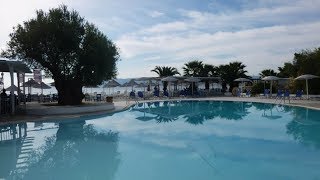 La Grèce  LEubée  Hôtel Grand Bleu à Eretria [upl. by Nnaeirual135]