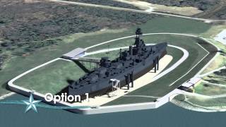 Battleship TEXAS Dry Berth Project Phase I Presentation  Abridged [upl. by Elegna]