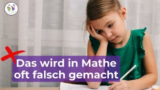 ❌ Mathe Klasse 1 – Was in der Schule falsch oft falsch gemacht wird [upl. by Shir]