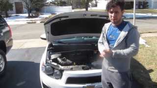 Chevy Sonic KN Air Filter Install Tutorial [upl. by Felder]