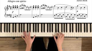 Sonatina in G Major Op 12 No 6 Allegro con spirito James Hook  Masterwork Classics Level 6 [upl. by Ajam141]