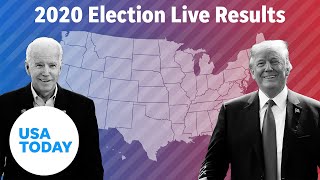 Election Night 2020 Coverage of Trump Biden and key races  USA TODAY [upl. by Loggia]