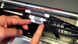 How to replace the paper feed roller on Brother printer [upl. by Erastatus157]