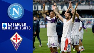 Napoli vs Fiorentina Extended Highlights  Serie A  CBS Sports Golazo [upl. by Eartnoed]