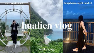 taiwan vlog 🌊 hualien trip taroko gorge qingshui cliffs night markets traditional food etc [upl. by Akeim244]