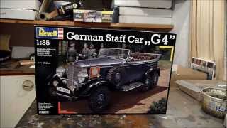 Kit review Revell MercedesBenz G4 in 135 scale [upl. by Manchester]