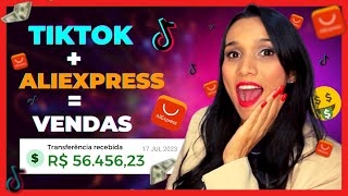 COMO VENDER COMO AFILIADO ALIEXPRESS NO TIKTOK Muito Rápido [upl. by Zuckerman]