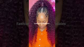 Discover 90 Versatile Ponytail Styles for Black Women ponytailhairstyle cornrows cutehairstyles [upl. by Hendricks621]