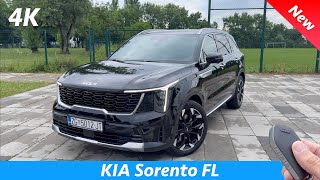 Kia Sorento 2025 Review 4K  Facelift Exterior  Interior Remote start and P demo [upl. by Lavery539]